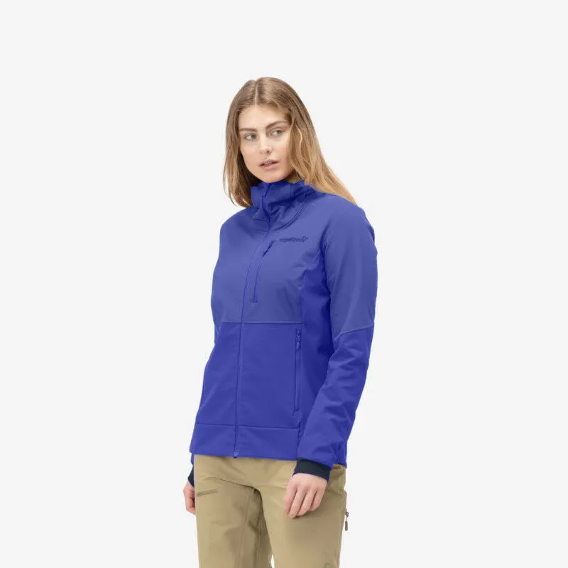 Norrona  Lofoten Hiloflex200 Hood - Giacca softshell - Donna