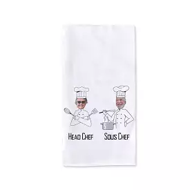 Personalized Kitchen Towel for the Cooking Couple