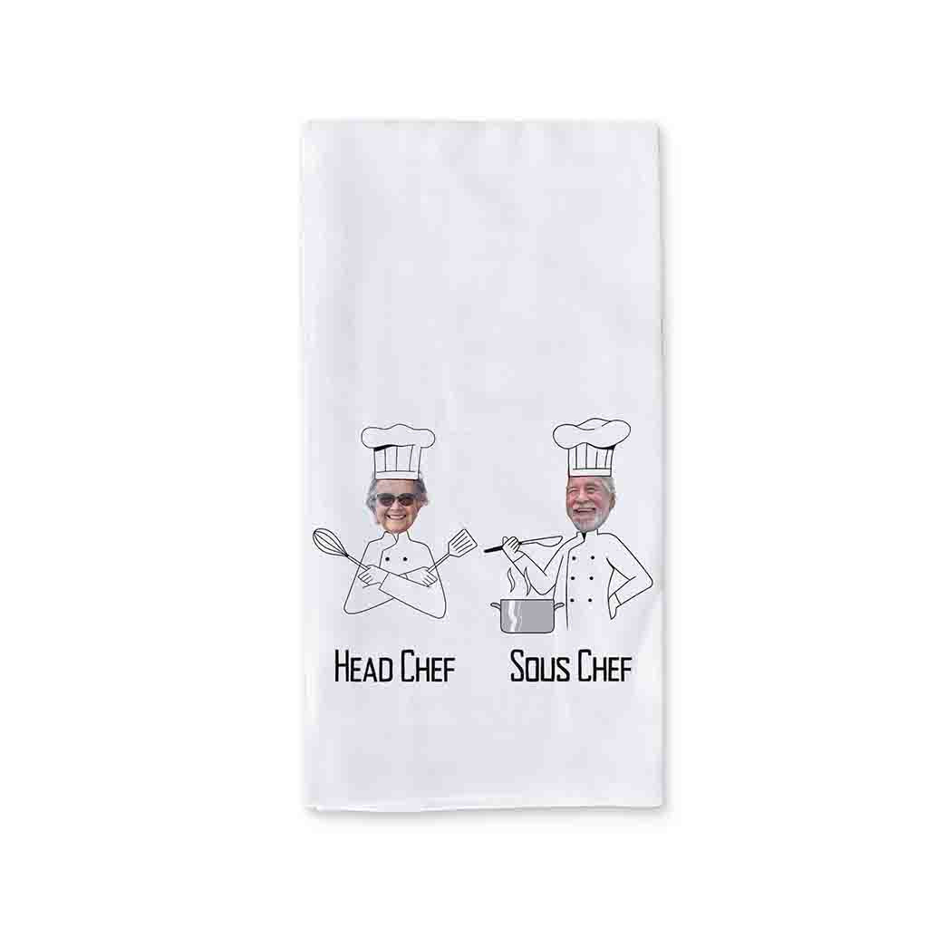 Personalized Kitchen Towel for the Cooking Couple