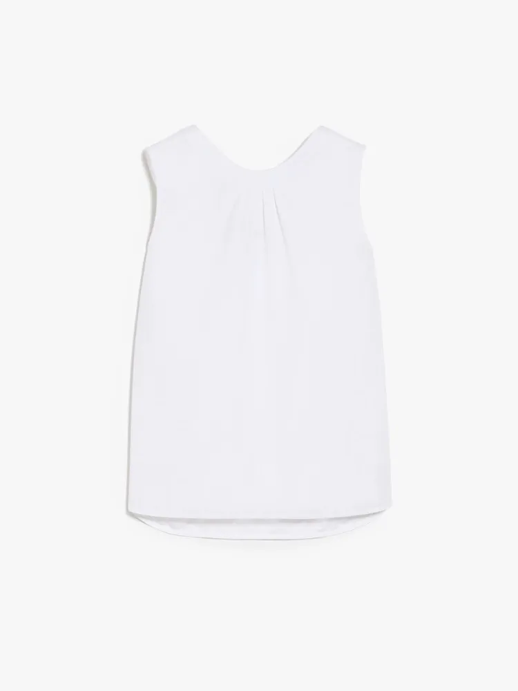 S Max Mara  |Casual Style Sleeveless Cotton Elegant Style