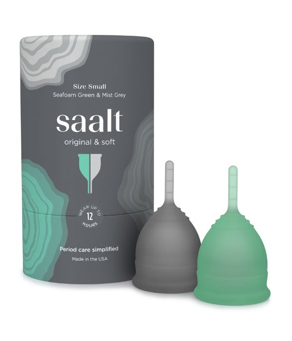 Saalt Period Cup Original + Soft Twin Pack