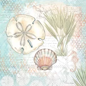 Sand Dollar Paper Lunch Napkins