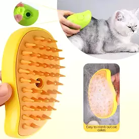 Say Goodbye to Shedding! Innovative Cat Steam Brush & Dog Groomer in One