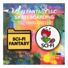 Sci-i Fantasy Enamel Pin 2-Pack SP24