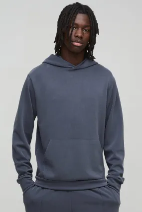 Slim Fit Soft Peached Hoodie