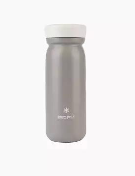 Snow Peak Stainless Vacuum Bottle M-500 Ash