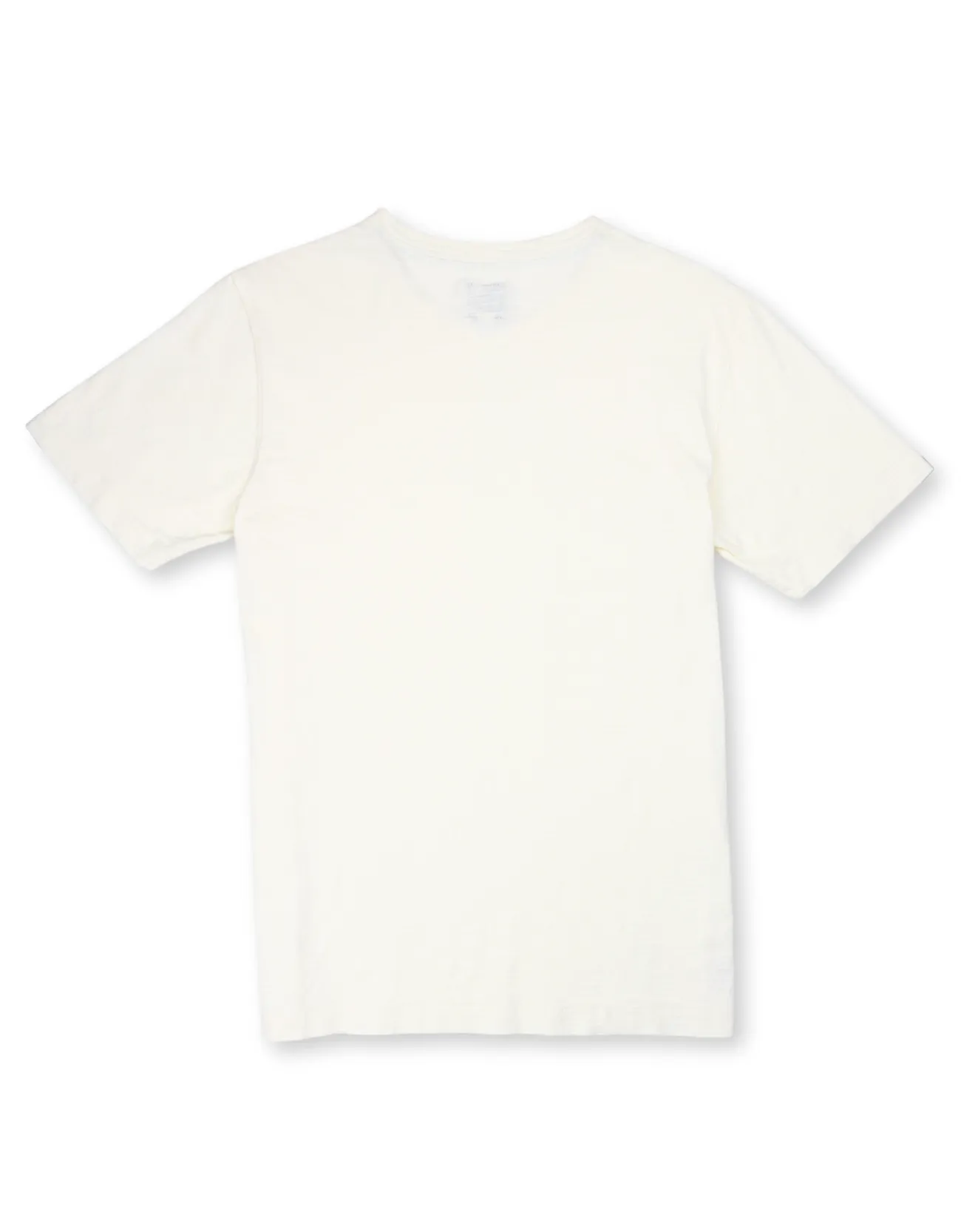 Solid Creamery- Slub Pima Tee