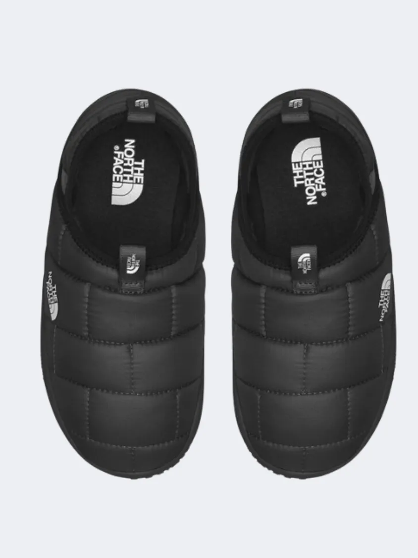 The North Face Thermoball Traction Mule Ii Kids Lifestyle Slippers Black/White