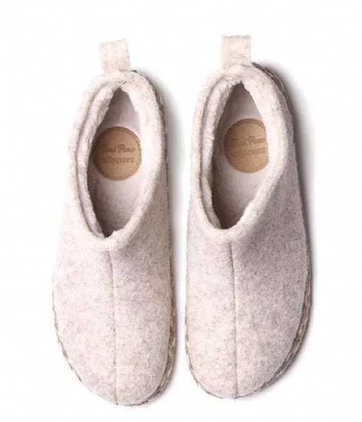 Toni Pons Duna-FP Slippers Ecru