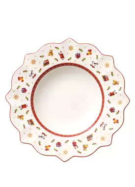 Toy'S Delight Deep Plate White