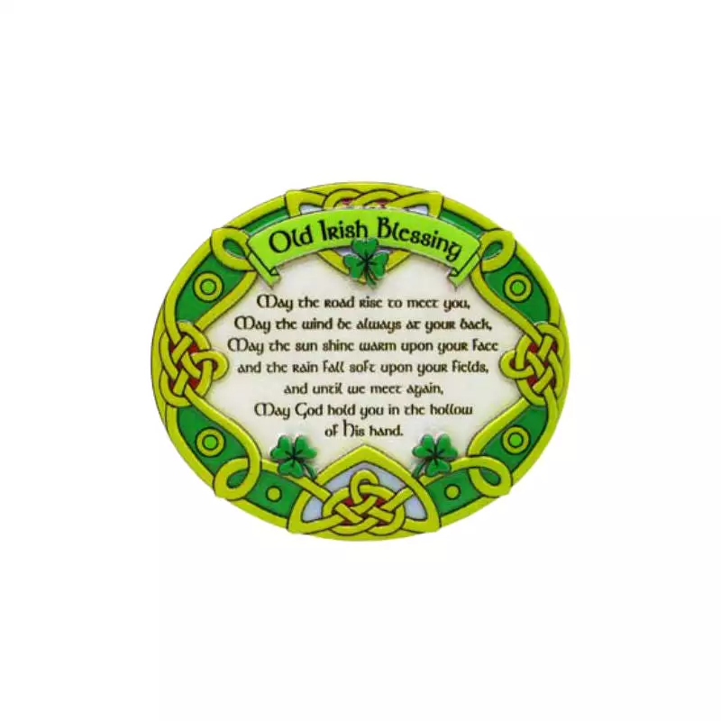 Traditional Irish Blessing Fridge Magnet