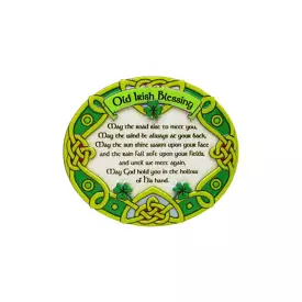 Traditional Irish Blessing Fridge Magnet