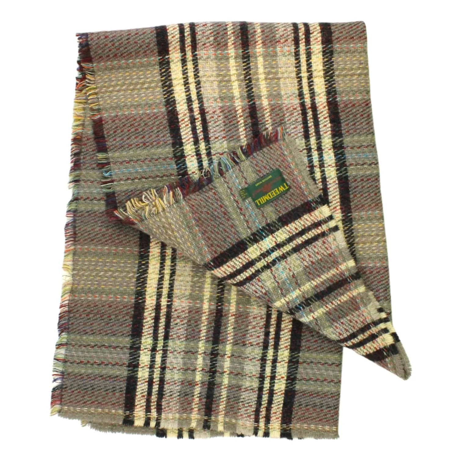 Tweedmill Woollen Multicoloured Shawl Blanket