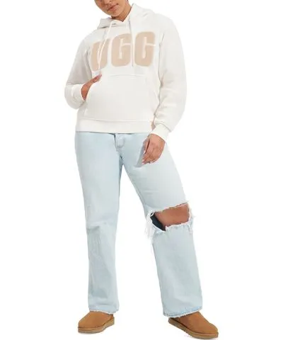 Ugg Women's Rey UGGfluff Logo Hoodie