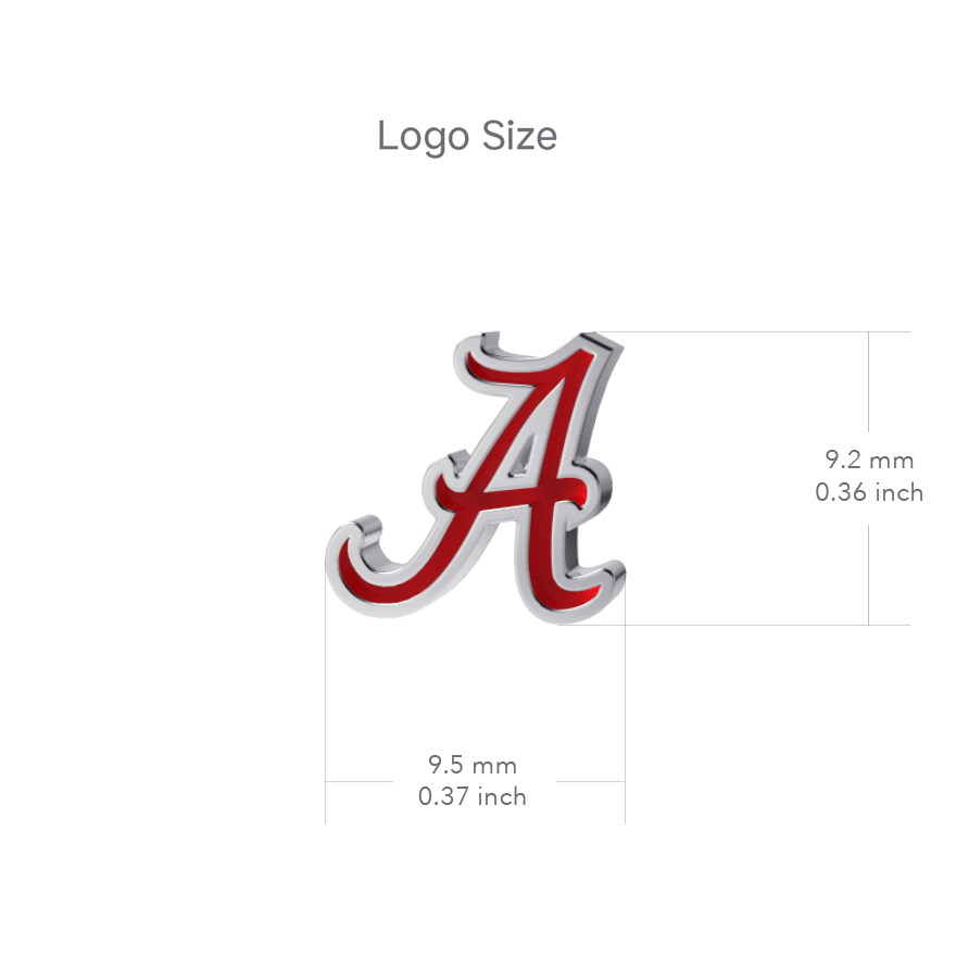 University of Alabama Watch Bar - Enamel