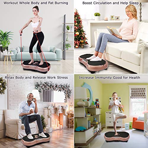 Vibration Plate Exercise Machine for Woman - Vibration Plates Workout