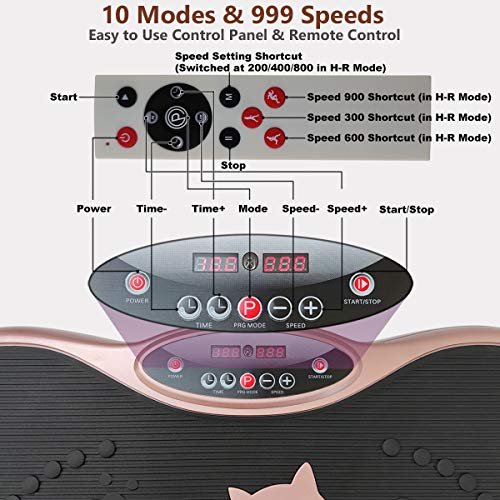 Vibration Plate Exercise Machine for Woman - Vibration Plates Workout