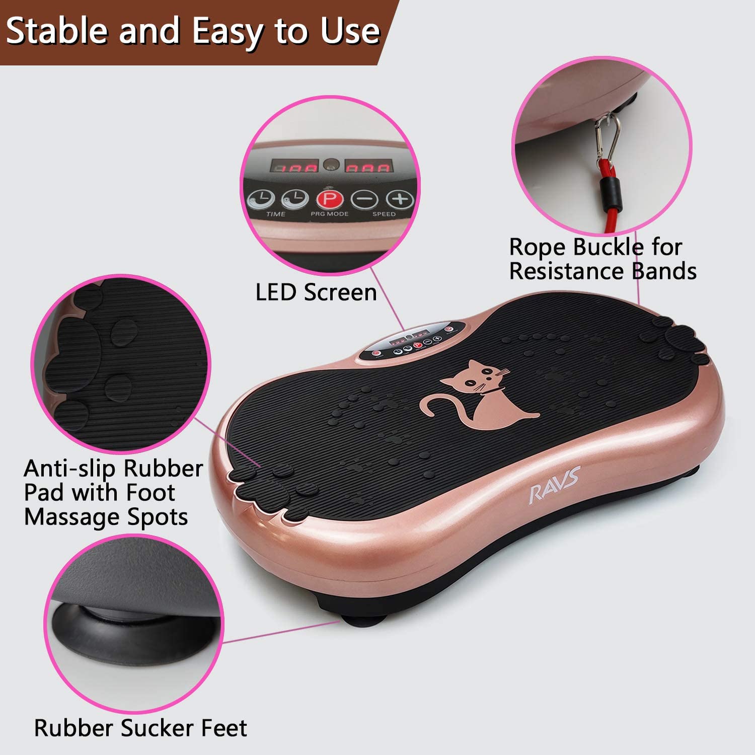 Vibration Plate Exercise Machine for Woman - Vibration Plates Workout