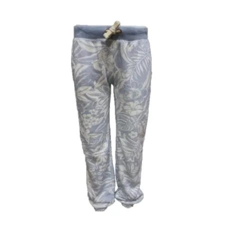 Vintage Havana - Burnout Fleece Jogger - Blue Jean