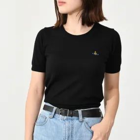 Vivienne Westwood  |Casual Style Plain Logo V-neck & Crew neck