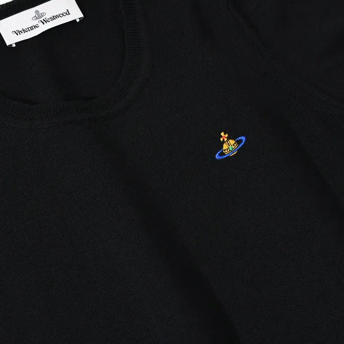 Vivienne Westwood  |Casual Style Plain Logo V-neck & Crew neck