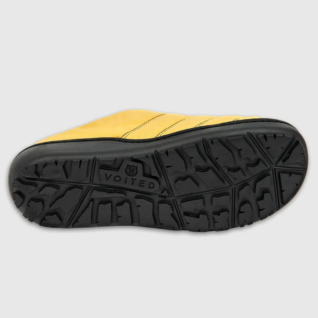 Voited Soul Slipper Lightweight, Indoor/Outdoor Camping Slippers - Sun Yellow