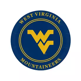 WEST VIRGINIA MOUNTAINEERS 9” PLATES - NAVY