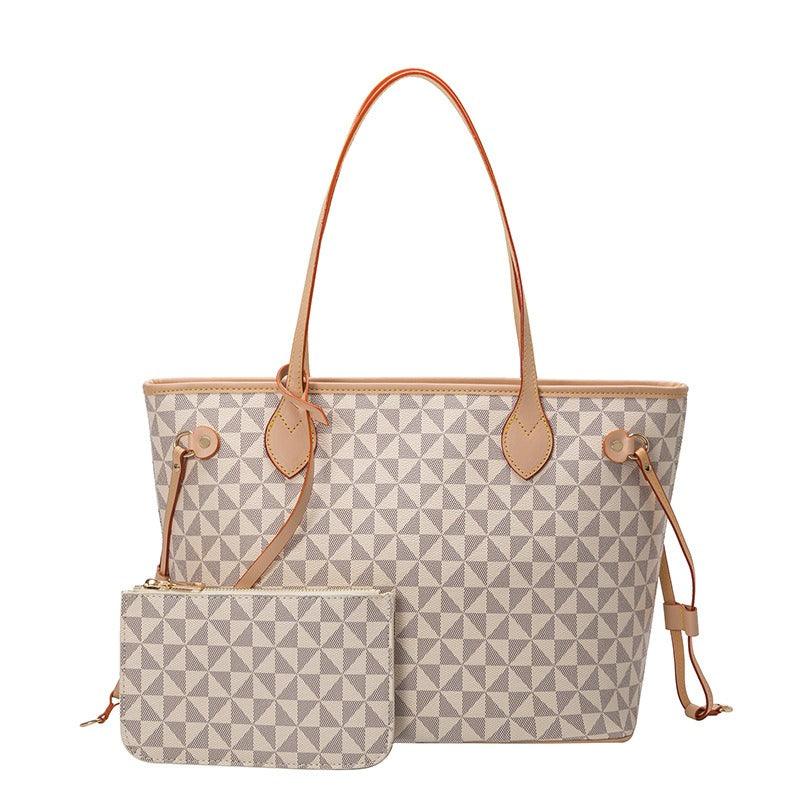 Windmill Pattern Large Capacity Two Piece Set Mother's Bag