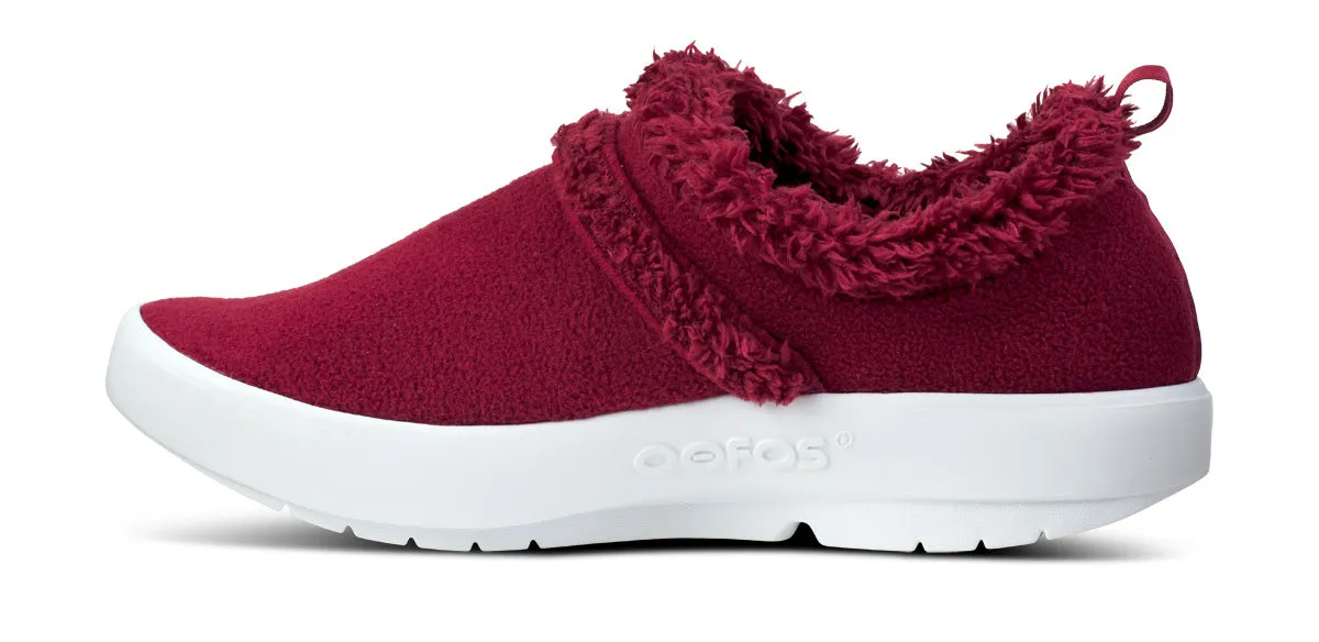 Women's OOcoozie Low Shoe - Cabernet