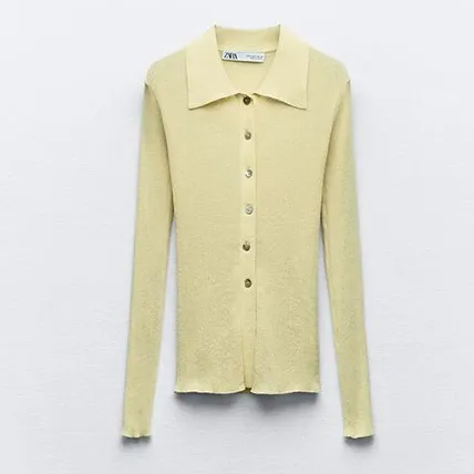 ZARA  |Casual Style Party Style Elegant Style Cardigans