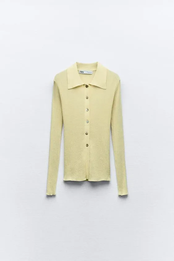 ZARA  |Casual Style Party Style Elegant Style Cardigans